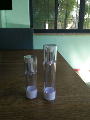 30ml 50ml  Plastic cosmetic Airless Bottle face cream airless pump bottle