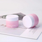 Small mini Empty Cosmetic Packaging PP Double Wall Jar Containers With Lid For Lip Scrub Balm
