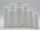 15ML 30ML 50ML 80ML 100ML 120ML frosted white  round empty plastic cosmetic pp airless pump bottle wide nozzle