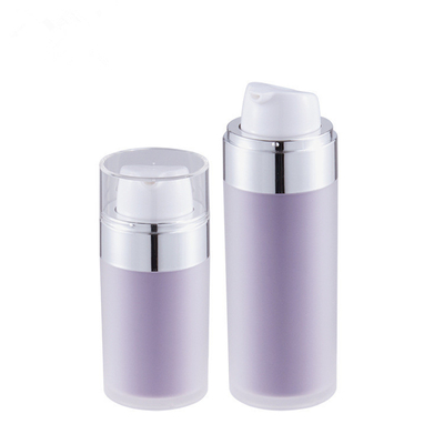 Замороженный пустой набор Skincare разливает пурпурную бутылку по бутылкам насоса бутылки 30ml 50ml лосьона косметическую безвоздушную