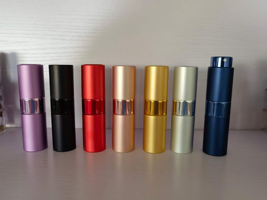 пакет 15ml Newarrival роскошный косметический легкий носит для того чтобы minisize извив перемещения алюминиевый вверх по пустому флакону духов атомизатора брызг
